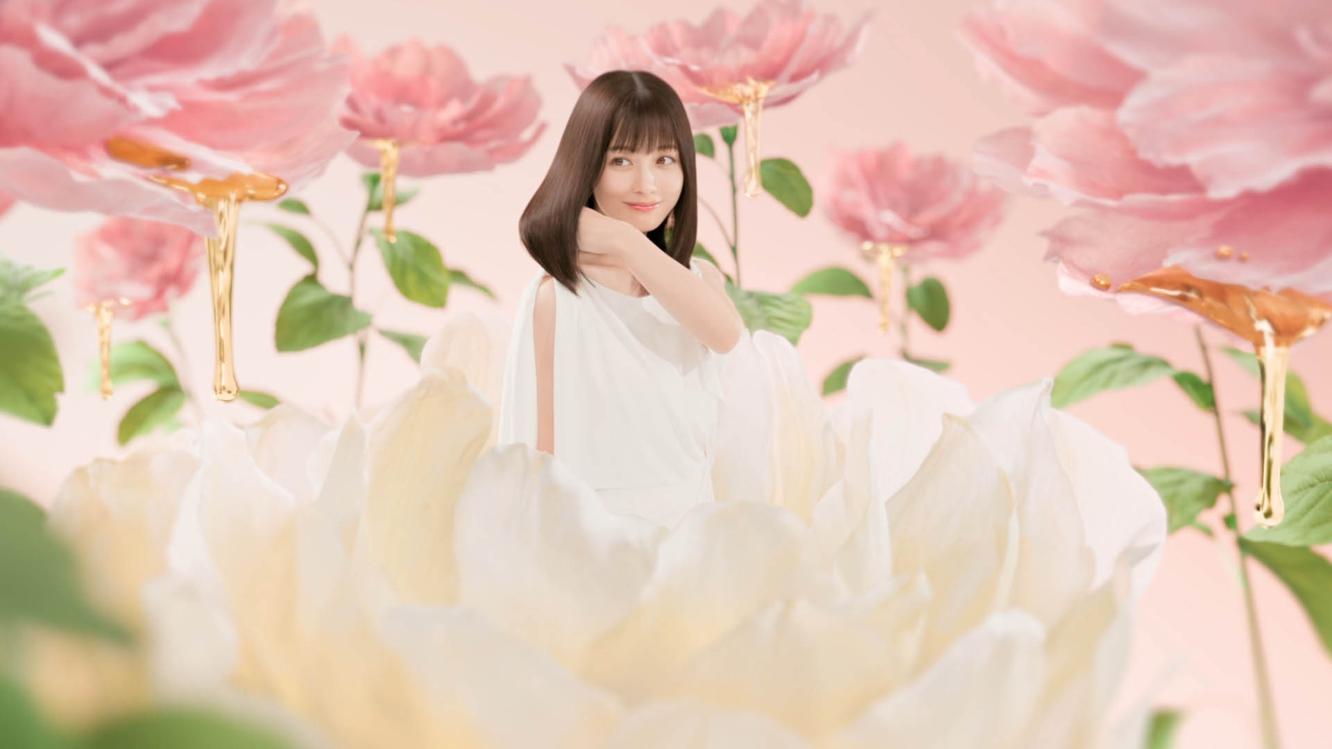 ビオリス TVCM「秘密は花蜜。」篇